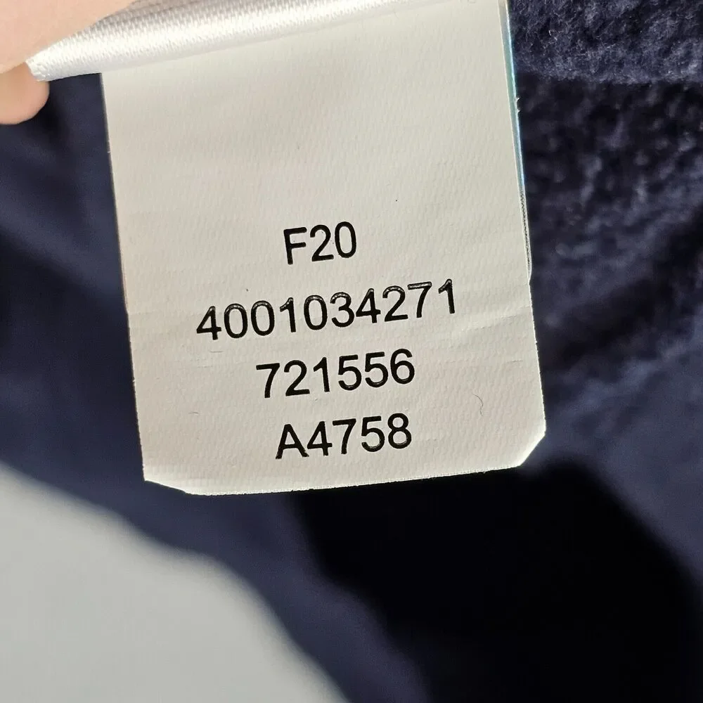 The‎ North Face Fleece Hoodie Size Medium Blue Mountain Grizzly Bear Pullover